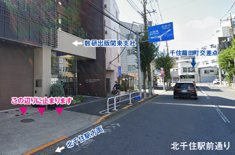 千住龍田町交差点